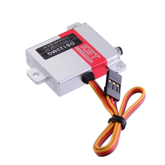Hot Sales KST DS125MG 7KG 6V High Torque Metal Gear Digital Servo for Fixed-wing FPV Drone UAV Helicopter Airplane RC Models